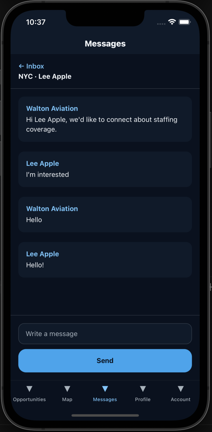Push notifications